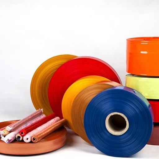Roll Flat PVDC Plastic Sausage Casing Film Width 140mm 180mm