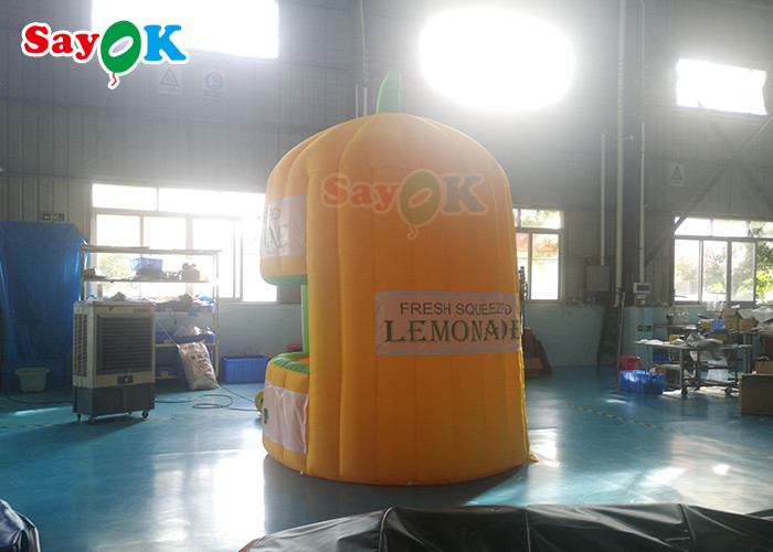 Inflatable Work Tent Outdoor Tent Inflatable Lemonade Stand Advertising With Blower