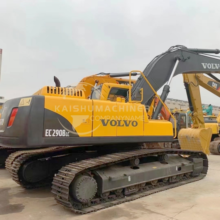 Versatile Volvo EC290B Used Excavator with 3.1 m Transport Width and 153 kW Power