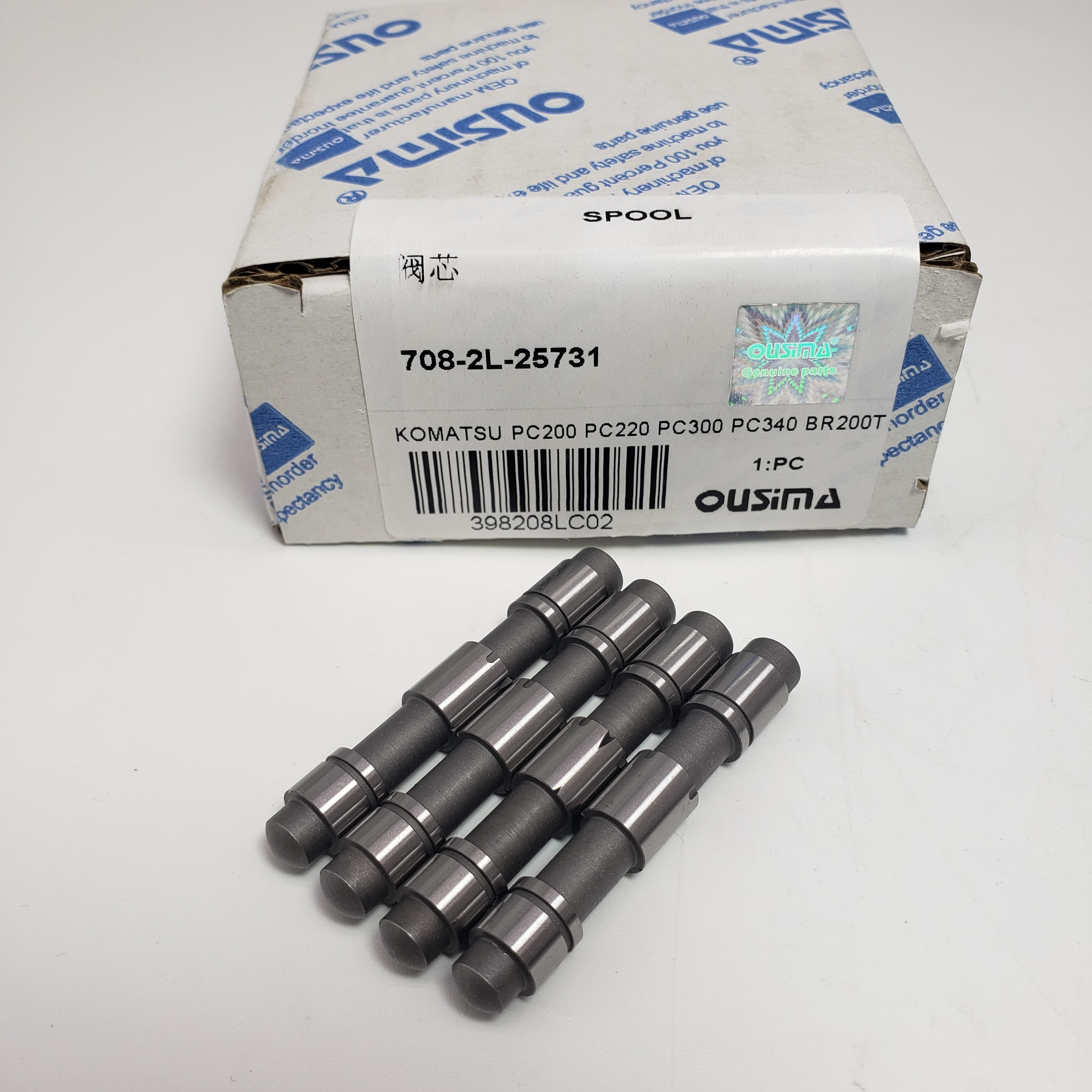 Spool 708-2L-25731 For Komatsu PC200 PC240 PC350 PC400 BR200T