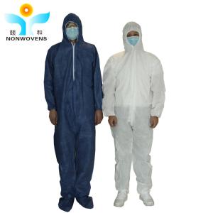 Buy cheap Medical Disposable Protective Coverall Microporous Fabric Elastic Ankle product