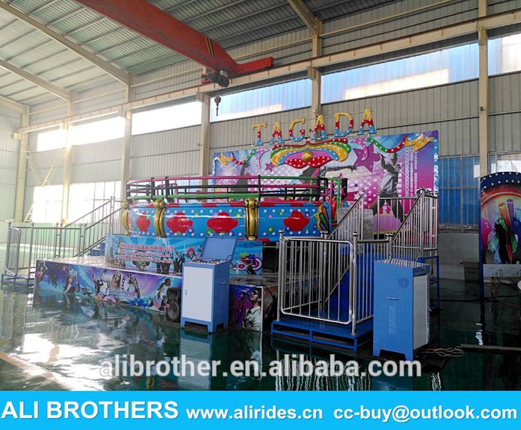 outdoor amusement electric disco turntable/tagada disco rides attraction park equipment discovery rides for sale