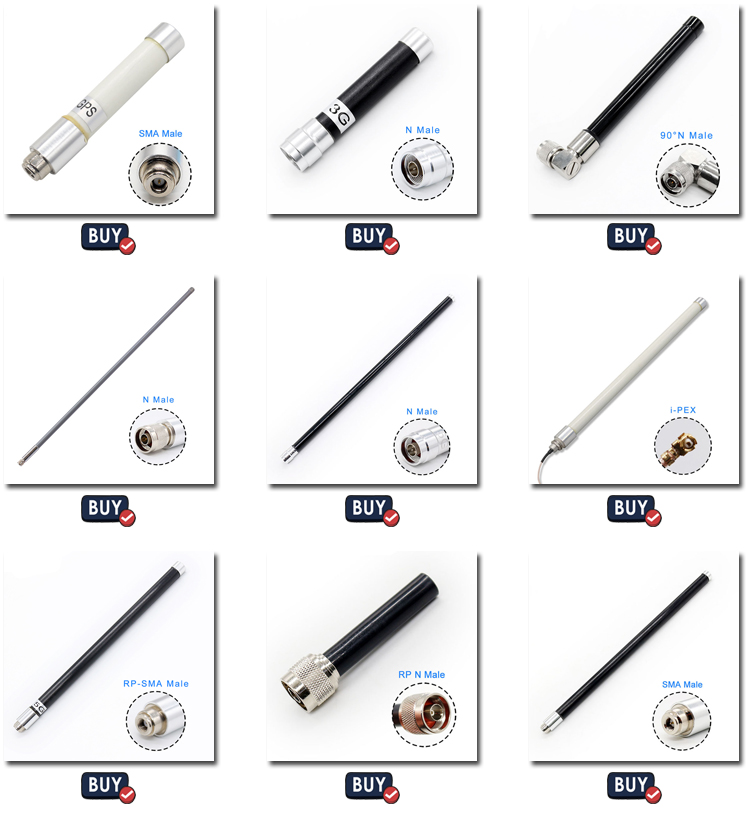 2.4GHz 5GHz 8dBi Dual Band Wifi Antenna High Frequency 5000MHz