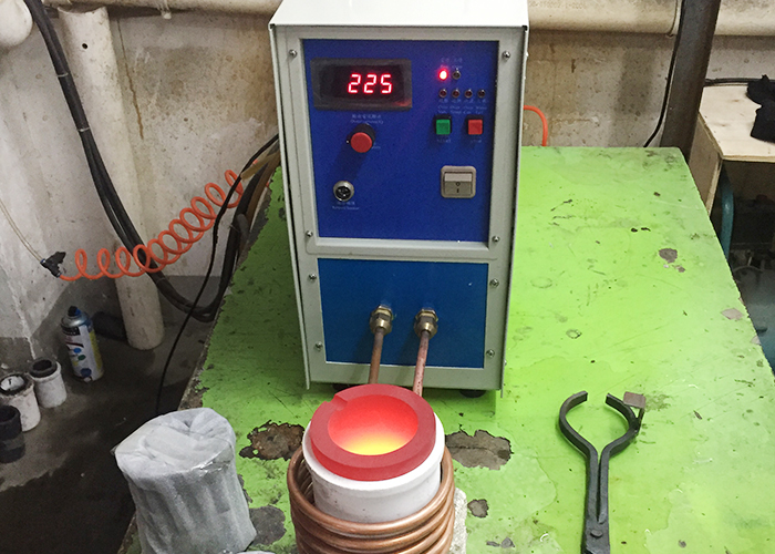 High Frequency Induction Heating Machine Small Steel Metal Melting Furnace