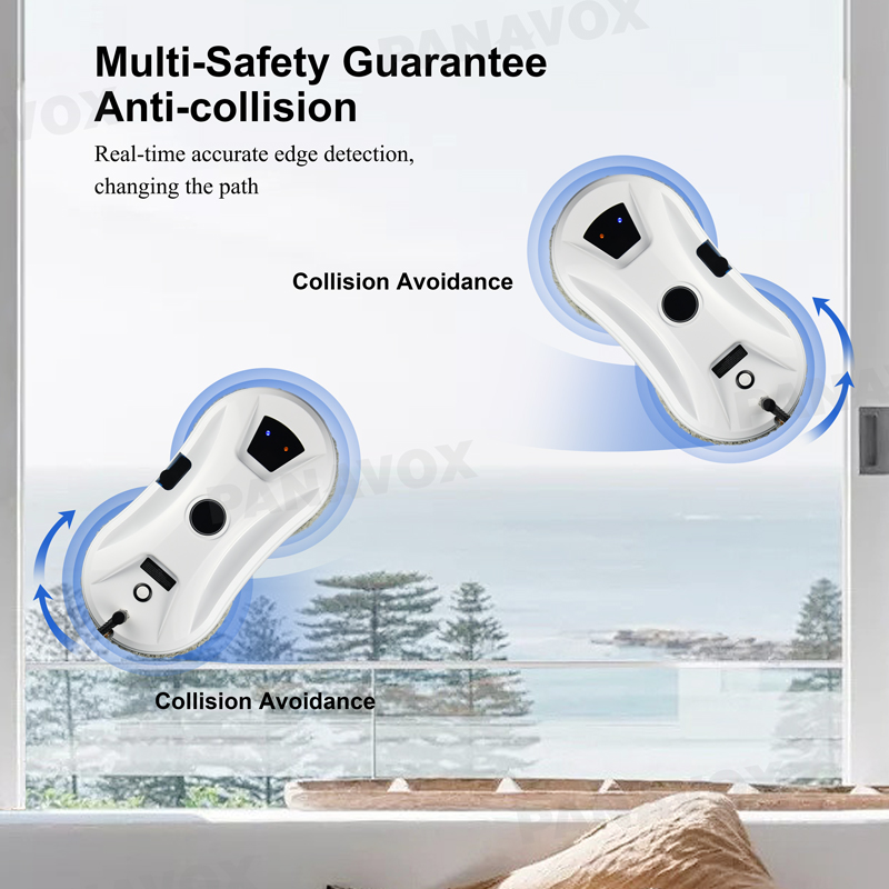 Effective Glass Cleaning Solution PANAVOX Automatic Window Cleaner with 5 mins/m2 Speed