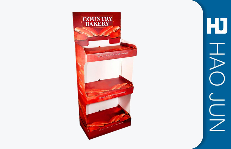 yellow Pop Up Cardboard Display Stands With Hooks For Barbie Dolls