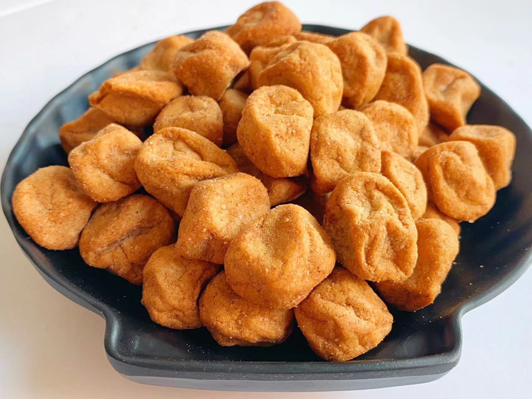 Chinese ancient early taste snack sour plum roasted peanuts crispy coated peanuts