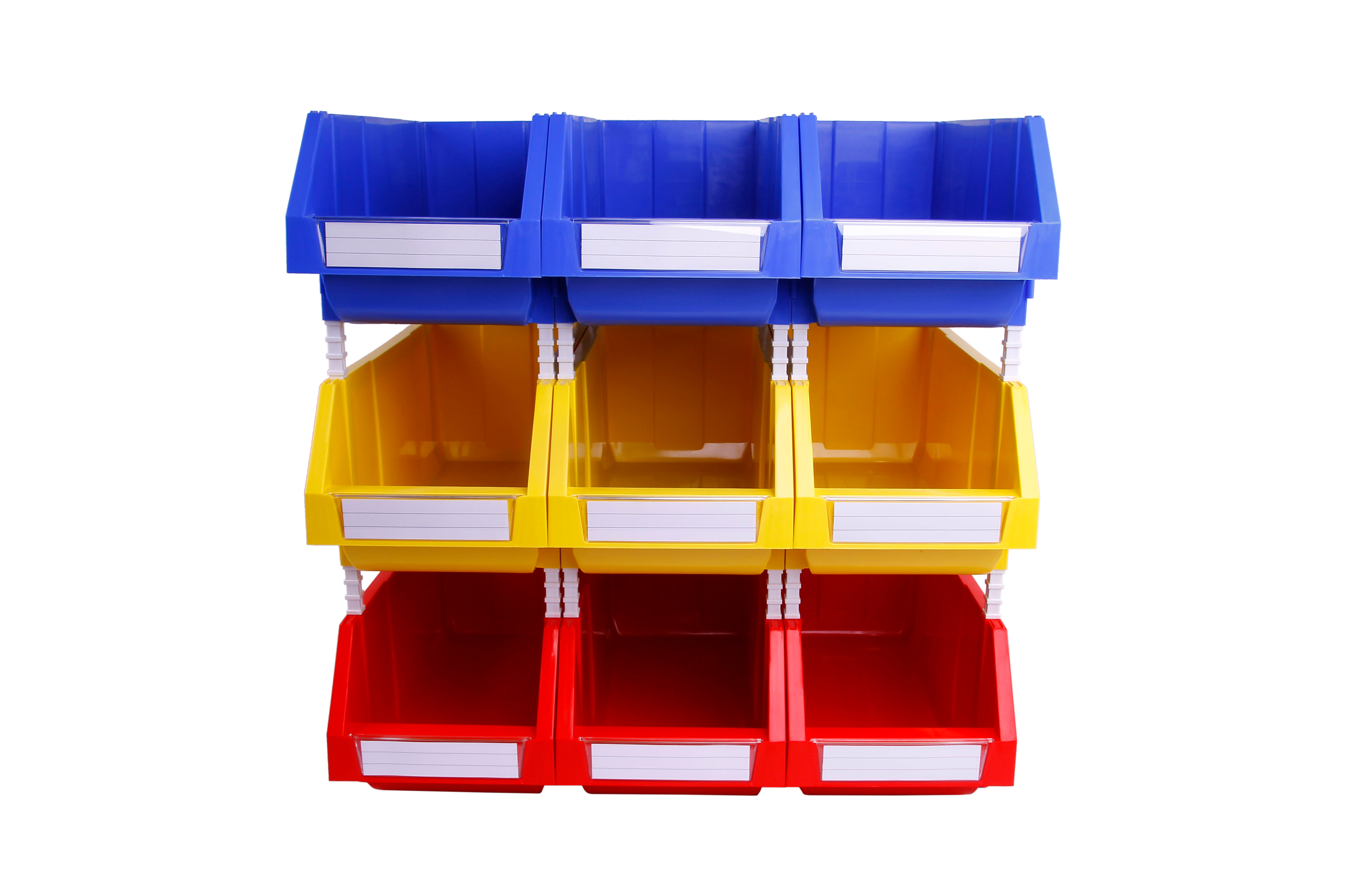 PP Storage Bin Shelving Organizer Plastic Stackable Bins for Storage Multi-functional