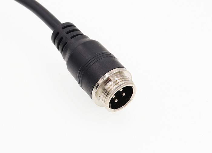 M12 Cable, M12 Circular Connector Male Coding 8-pin Male to Female Straight Plugs Molded with PVC