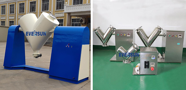 High Quality V-Type Mixer Granular Mixing Paddles For Chemical / Pharmaceutical