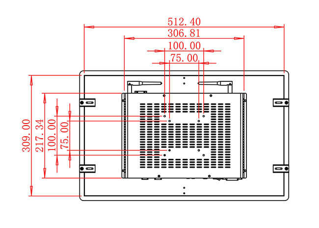 21.5-Inch High-Definition Windows Monitor for Digital Signage and Industrial Use