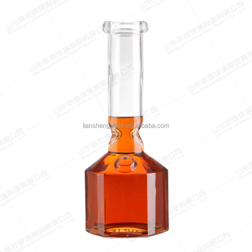 Healthy Lead-free Glass Bottles for Whisky and Wine Production in Customized Colors