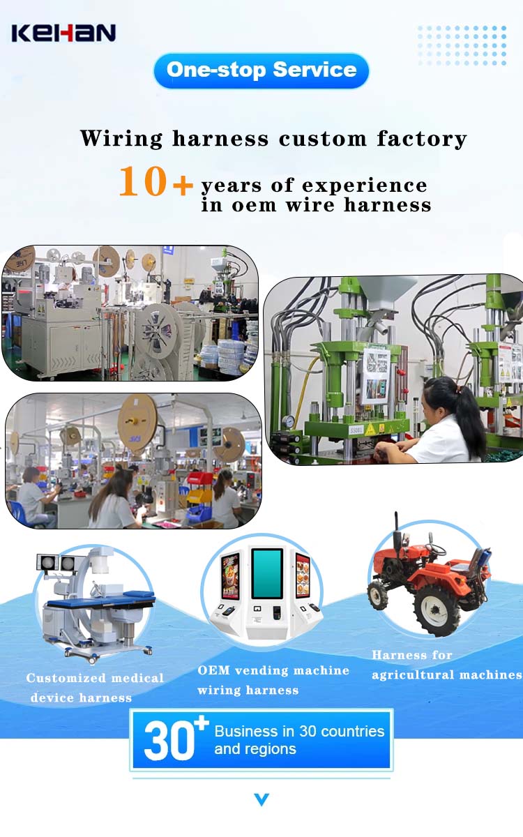 Sample Discount Jst Sh Custom Assy Assembly Electrical Cables for Mechanical Control