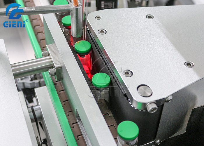 Pharmaceutical Plastic Glass Dropper Bottle Labeling Machine 300pcs/Min