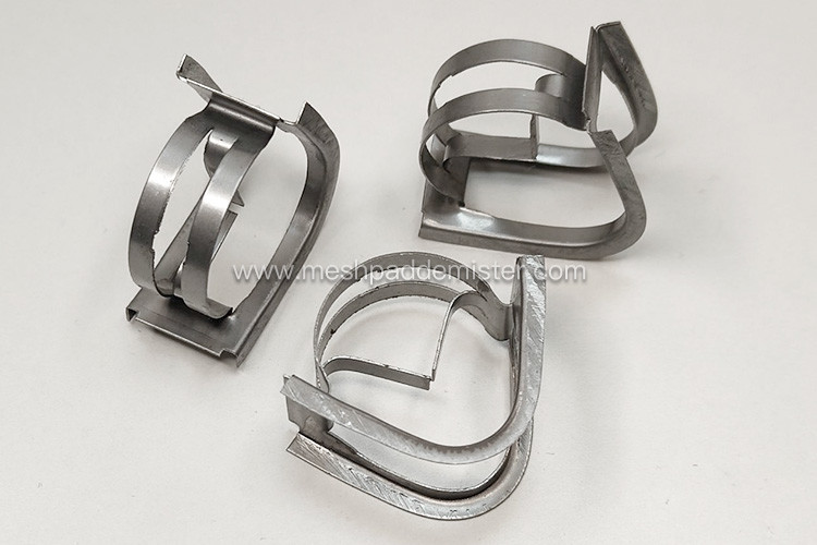 Ss316 3 Inch 70mm Saddle Ring Packing Metal Random