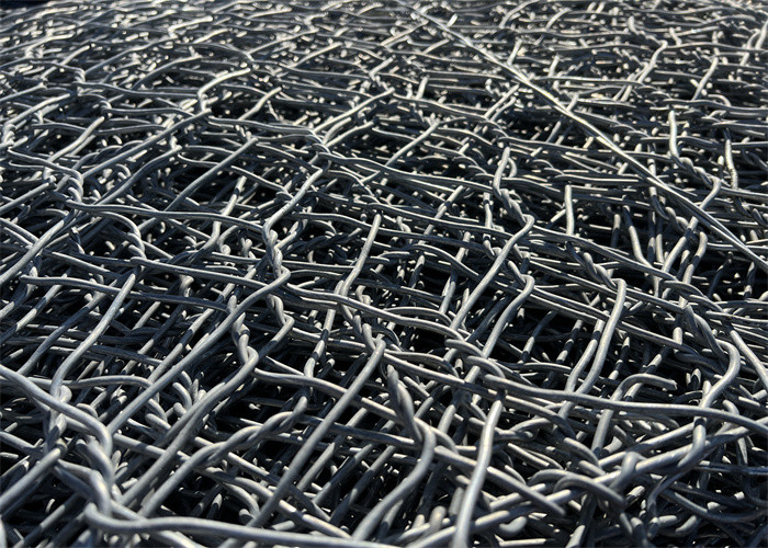 100mmx120mm Mesh Size Zinc Coated Gabion Baskets For Riverbank Protection