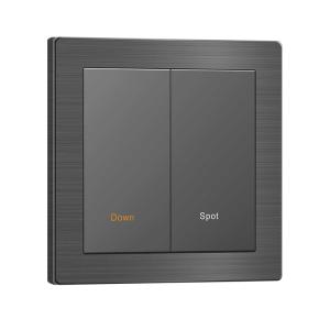 China 5 conjoined Wall Switch RS485 Proximity Sensor Backlight Function on sale