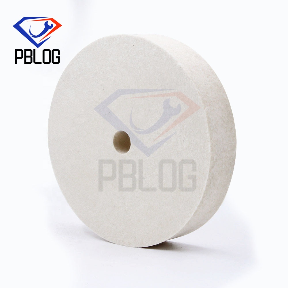 Manufacturer customizable Glass ceramic metal polishing tool wool Felt polishing wheel