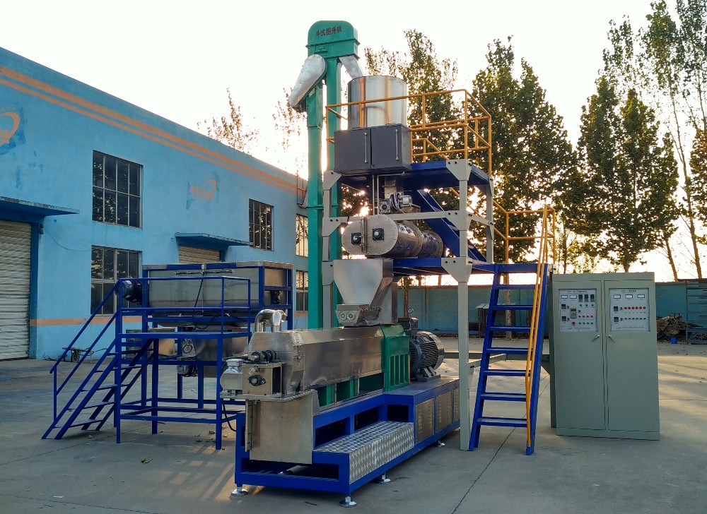 Engine Core Components Pet Food Making Machine 15000*2500*4000MM for Automated Output