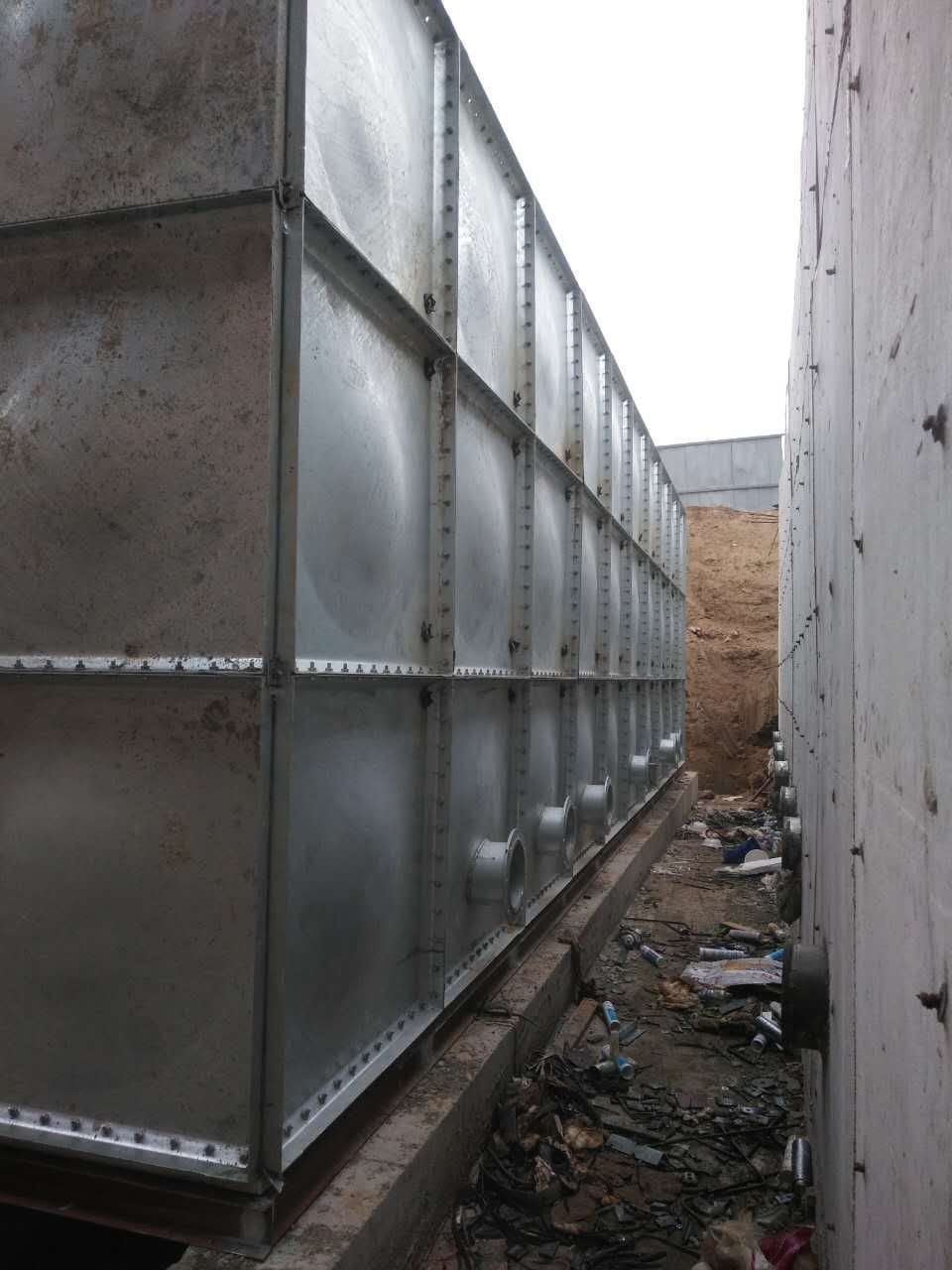 Fiberglass FRP Panel Tank Combined Sectional Water Storage Tanks