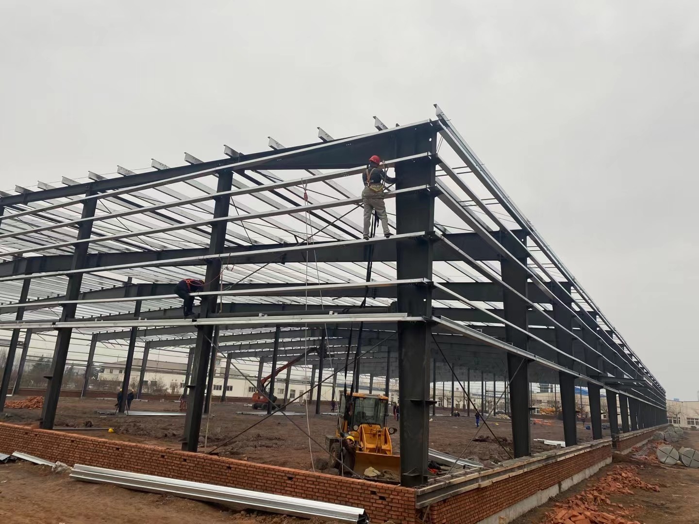Portal Frame Steel Structure Industrial Workshop Building One Stop Supplyment
