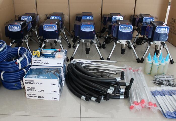 200bar Commercial Airless Sprayer / Electric Paint Sprayer PT5500A