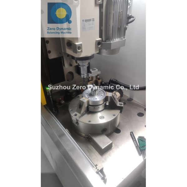 Automotive Output Gear Automatic Balancing Machine Vertical Single Plane Flange Pulley Drilling Correction Balancer