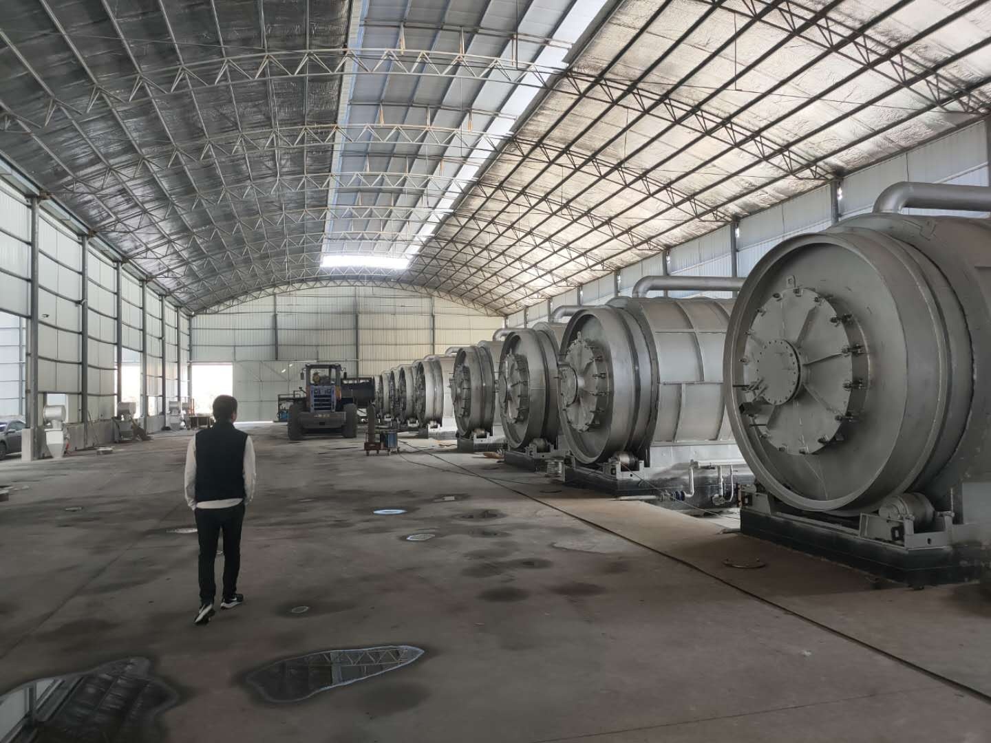 30000 kg Weight Waste Tyre to Fuel Oil Pyrolysis Plant for Eco-Friendly Solution