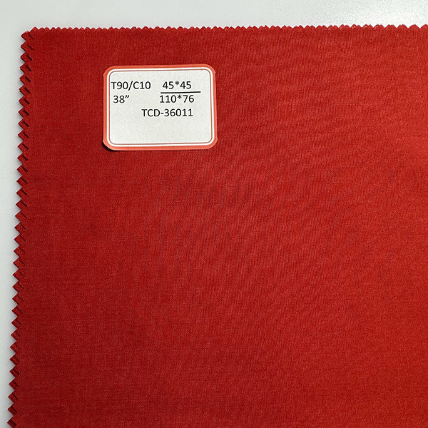 90/10 TC Fabric Pocket Fabric Lining Model: 45/45 110/76 38''