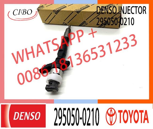 Common Rail Fuel Injector 23670-30410 Common Rail Injetor 295050-0210 for TOYOTA 1KD-FTV