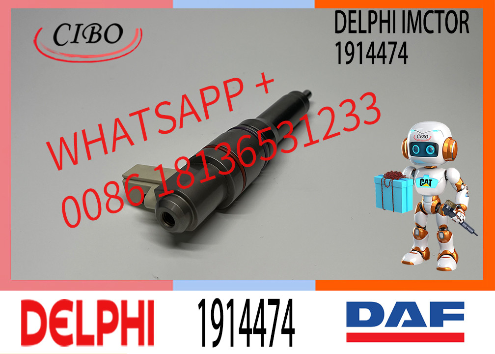 Diesel Fuel Injector Common Rail Parts Injector 1934321 BEBU2C00300 1934322 1914474for VOL-VO