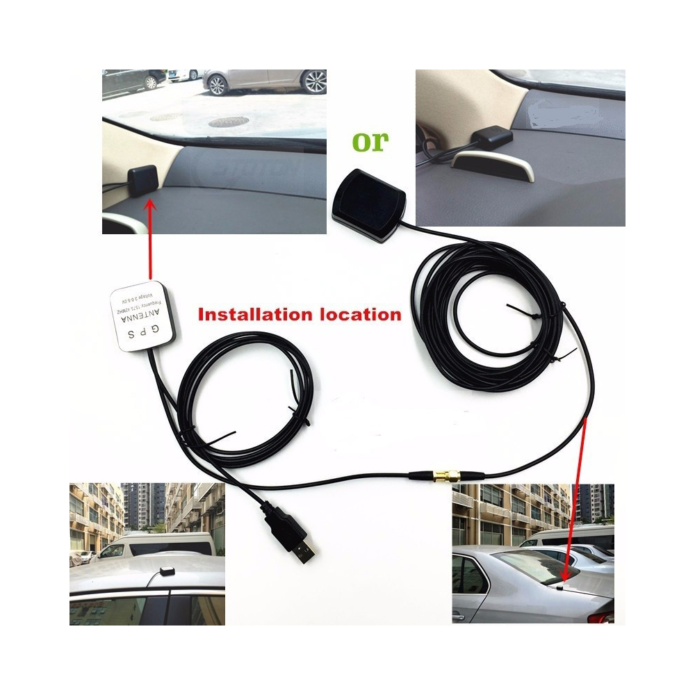 Impedance 50 Ohm Yetnorson External GPS GLONASS Antenna for Car GPS Tracker and Navigation