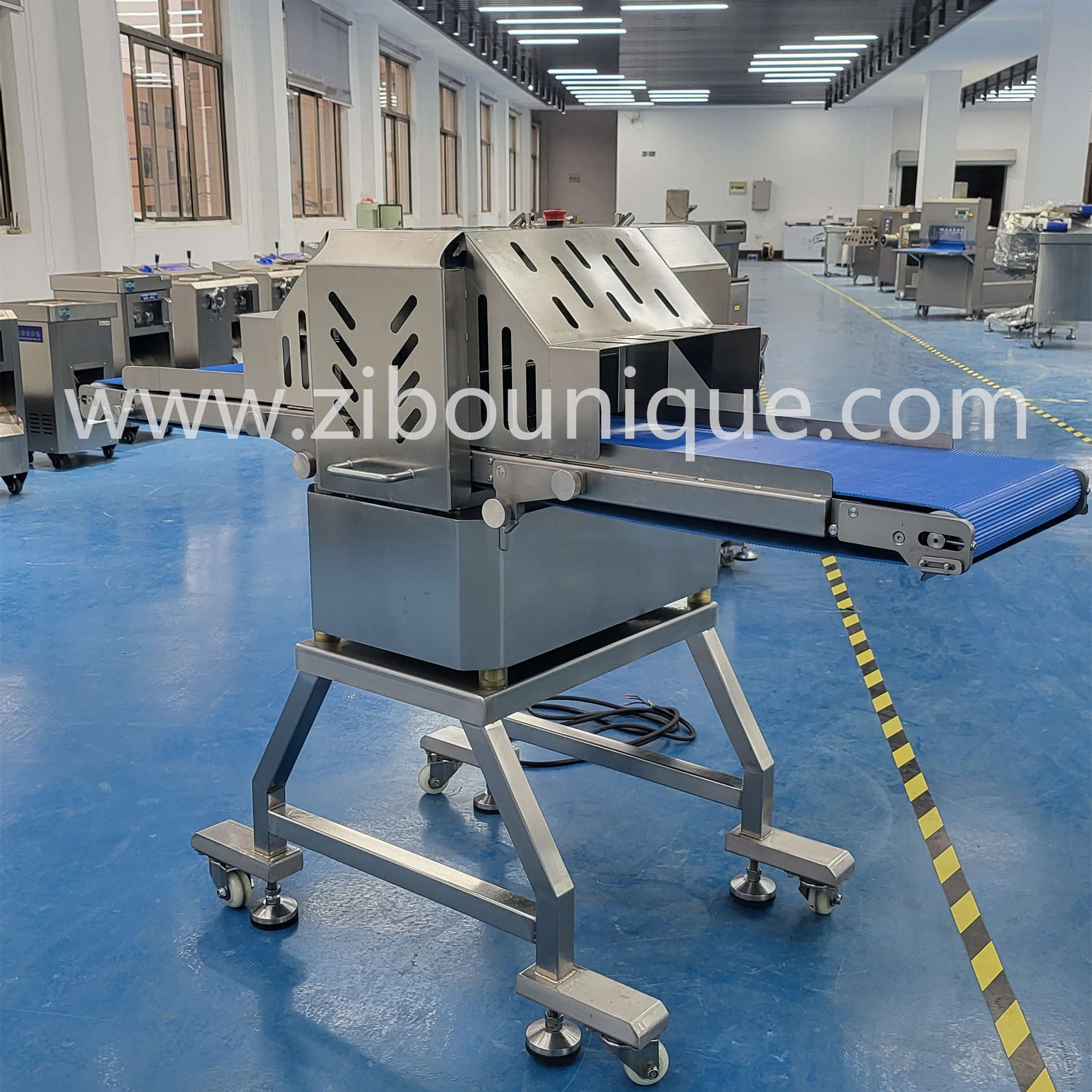 Commercial 304 Stainless Steel Fresh Meat Chicken Fish Strip Cutting Shredding Slicing Machine