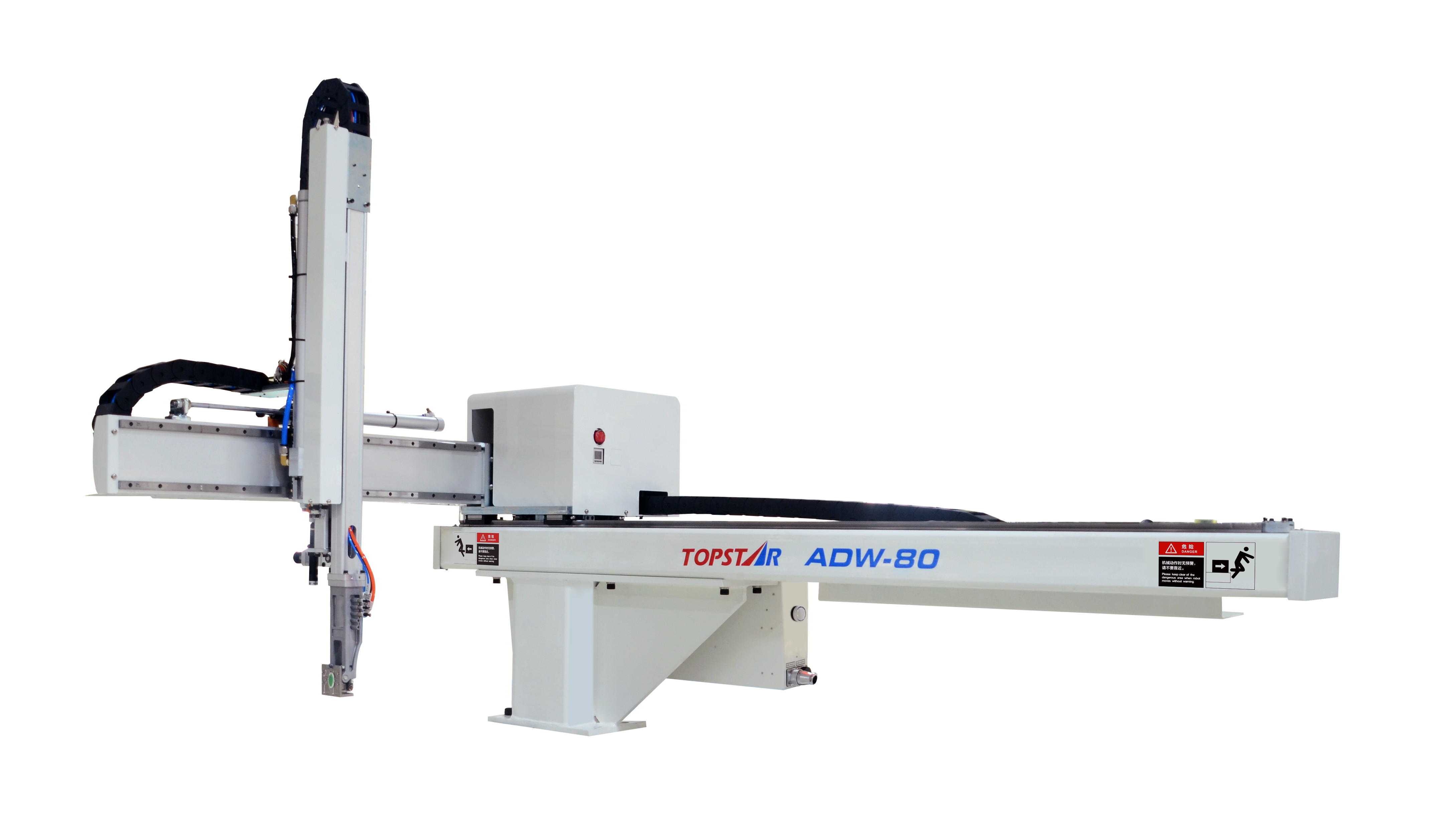 Full Servo 3 Axis Robot Arm , Take Out Industrial Robotic Arm ADW - 80