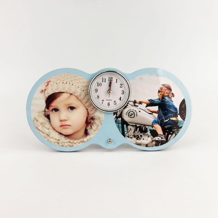 Sublimation Coating Wooden 5mm Thickness Digital Alarm Clock