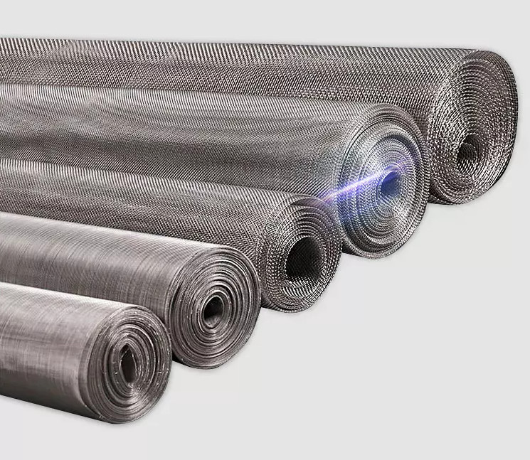 Antitheft Bulletproof 304 Stainless Woven Wire Mesh Than Iron Hard