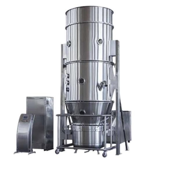 SS304 SS316 Fluid Bed Drying Granulator Pharmaceutical Boiling Granulating