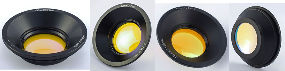 10.6um Single Element F-Theta Lens / Mounted 2-Element F-Theta Lenses