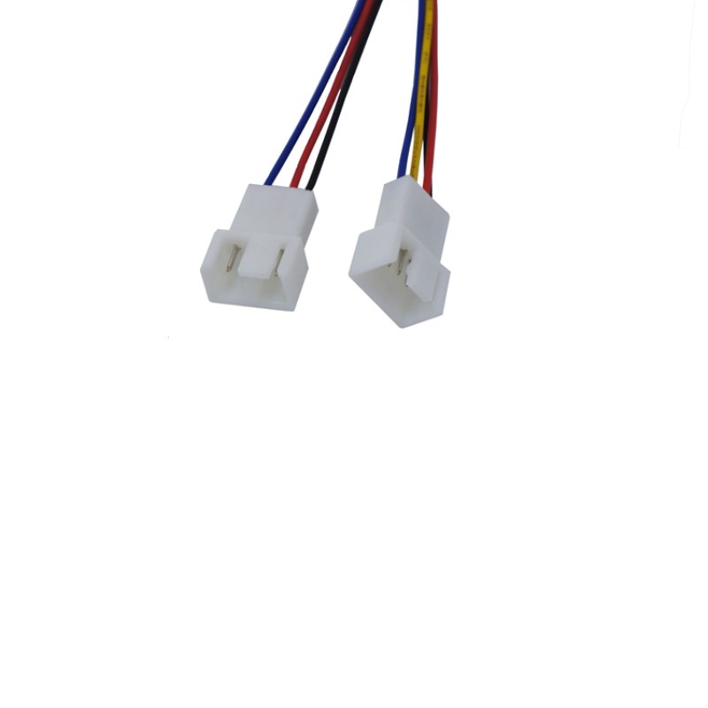 1.3mm Extension Cable Asic Miner Parts 3 Pin 4 Pin Power Supply Cable For Graphics Card Fan Adapter