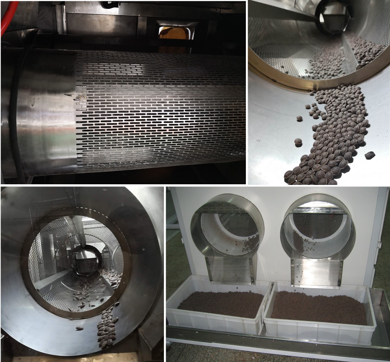 Mould Roller 300kg Chocolate Bean Production Line