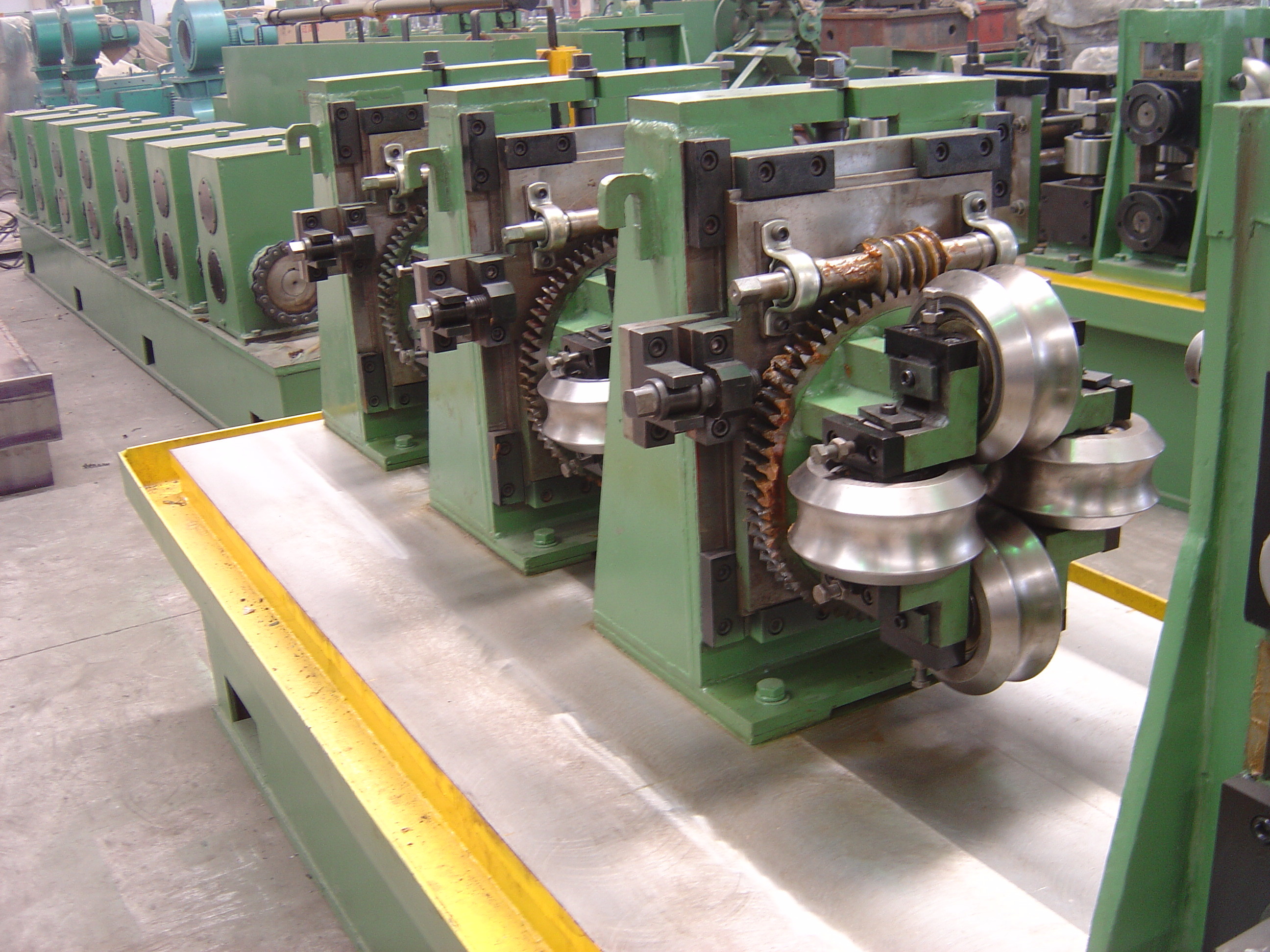 Automatic 20-120m/min Hf Welded Tube Mill Production Line 600KW