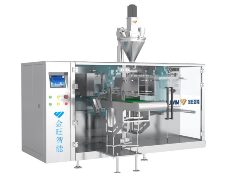 5 gram Juice Premade Stand Up Pouch Filling And Sealing Machine Auto Bagging