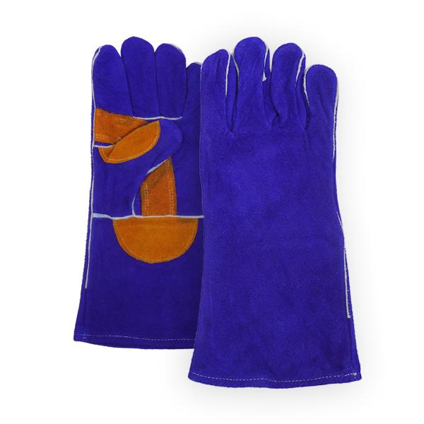 High Temperature Abrasion Resistant Gloves , Full Protection Safety Leather