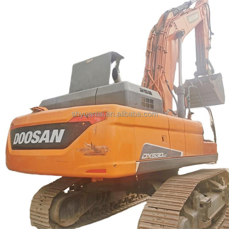 DOOSAN Dx530 Excavator Affordable and Energy-Saving for Second Hand Crushing Needs