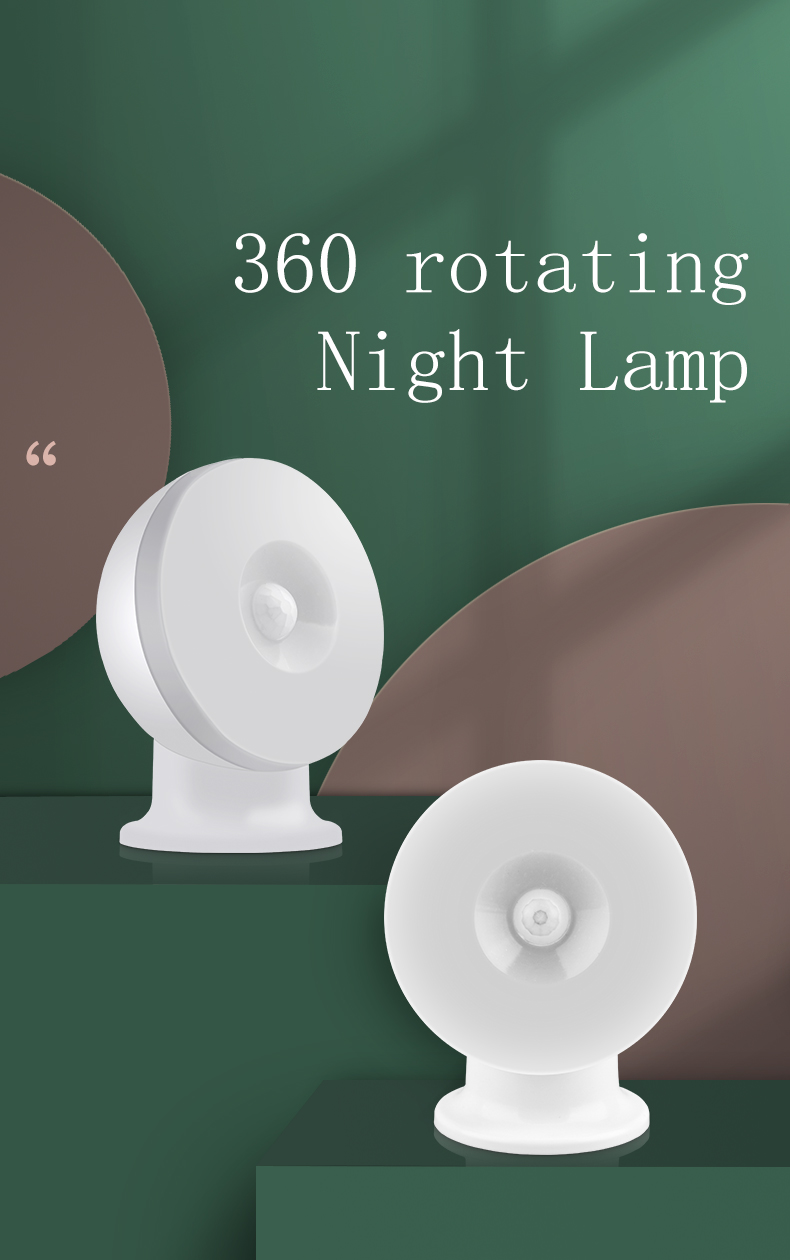 0.25w Rotating Motion Sensor Light / 500mA Magnetic Motion Sensor Led Light