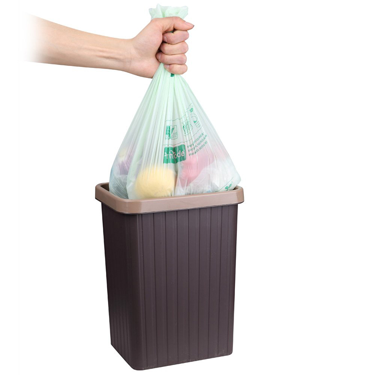 eco friendly Custom Printed 100% Biodegradable food packing bag shopping pla filament bags block bottom coffee pack bags