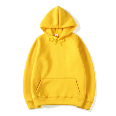 Drop Shoulder Custom Logo Plain Oversized Hooded Sweatshirt