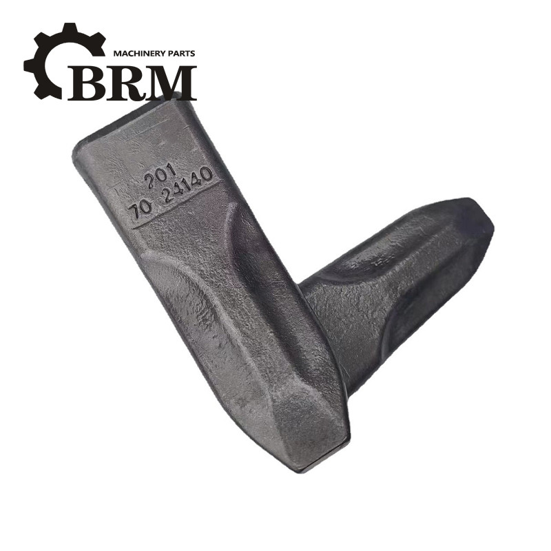9w8452Rc Wheel Loader Bucket Teeth Grey Color For Excavating Soil