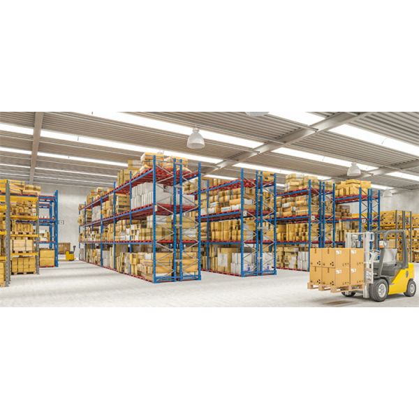 Steel Multi-tier Warehouse Storage Pallet Racking System for Customer Size Selections