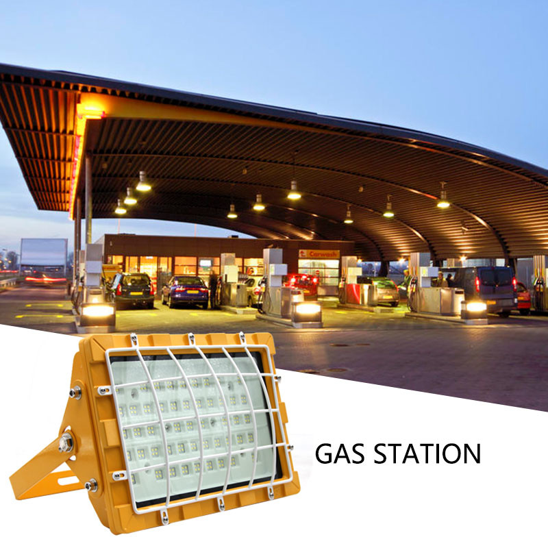 AC85-265V IP66 Explosion Proof Lighting Fixtures Energy Efficiency